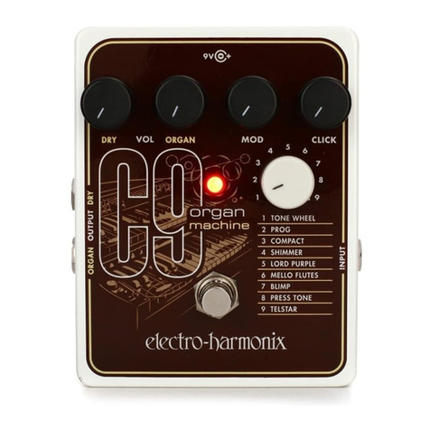 Electro-Harmonix C9 User manual