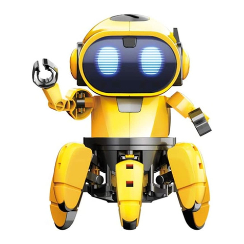 Velleman TOBBIE ROBOT Assembly & instruction manual