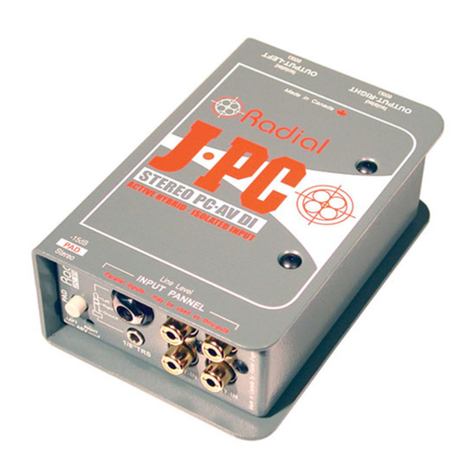 Radial Engineering JPC user guide