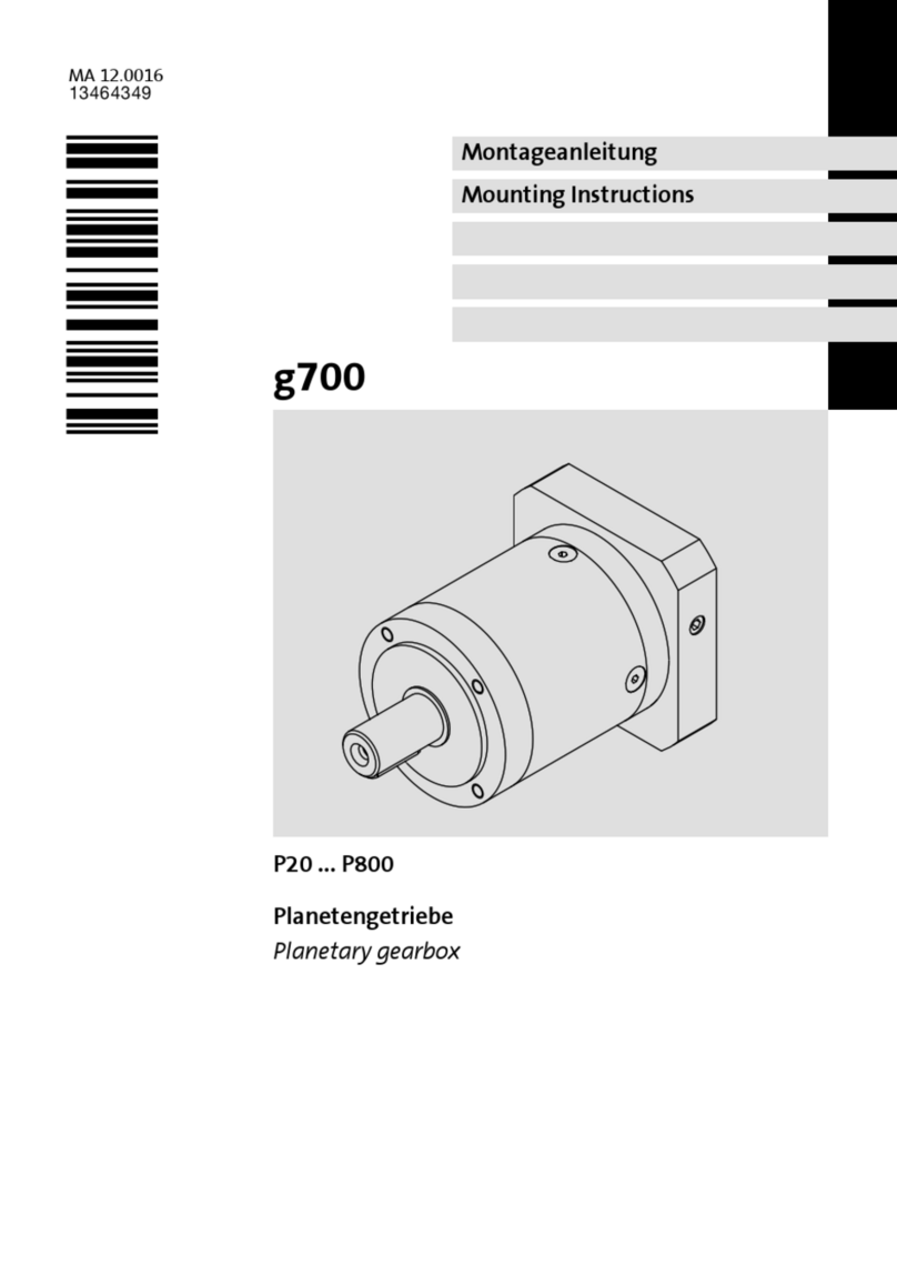Lenze g700 Series User manual