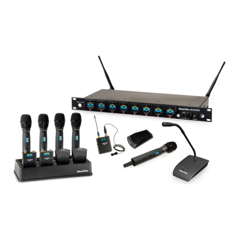 Clear One WS800 User manual