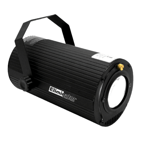Eliminator Lighting Moon Beam User manual Eliminator Lighting Moon Beam User manual
