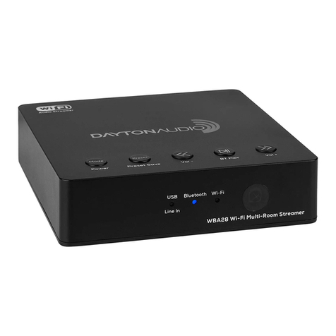 DaytonAudio WBA28 User manual