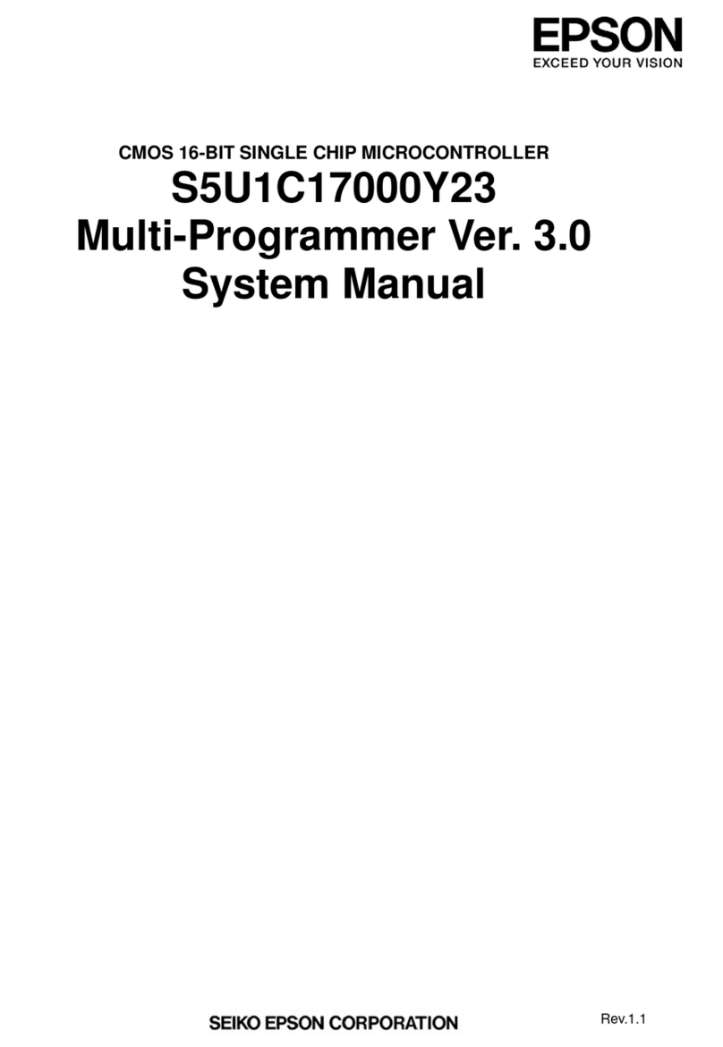 Epson S5U1C17000Y23 User guide