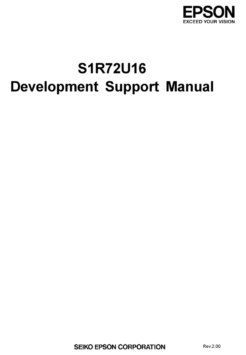 Epson S1R72U16 Installation instructions