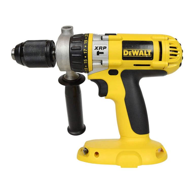 DeWalt DW980 User manual