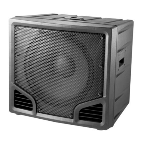 Ibiza sound SUB-M15A manual