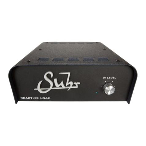 Suhr REACTIVE LOAD user guide