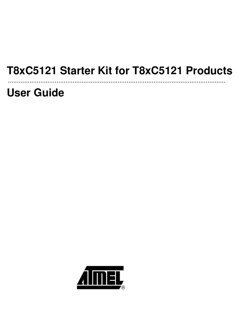 Atmel T8 C5121 Series User manual