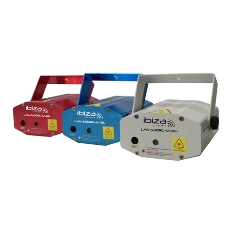Ibiza LAS-S130RG-MULTI user manual