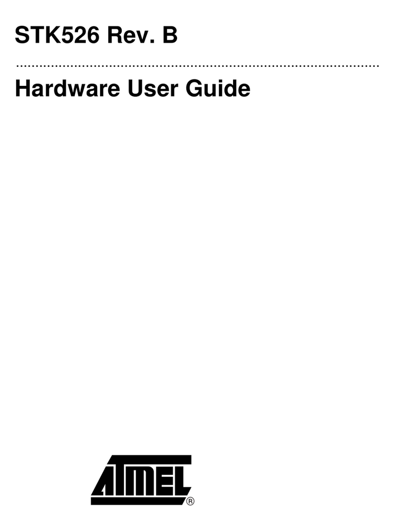Atmel STK526 User manual
