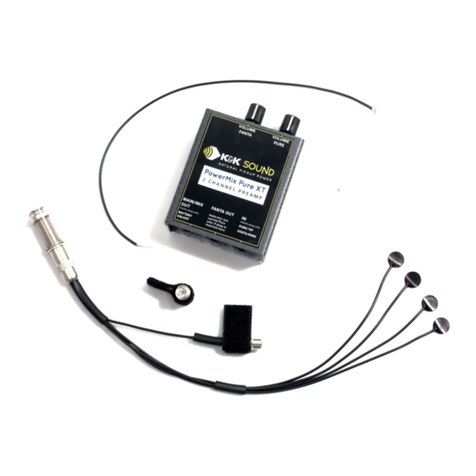 K&K Sound Powermix Pure product manual