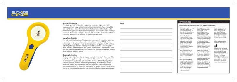 Explore One 88-29501 instruction manual