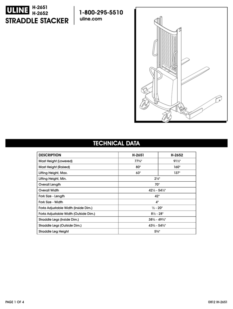 U-Line H-2651 manual
