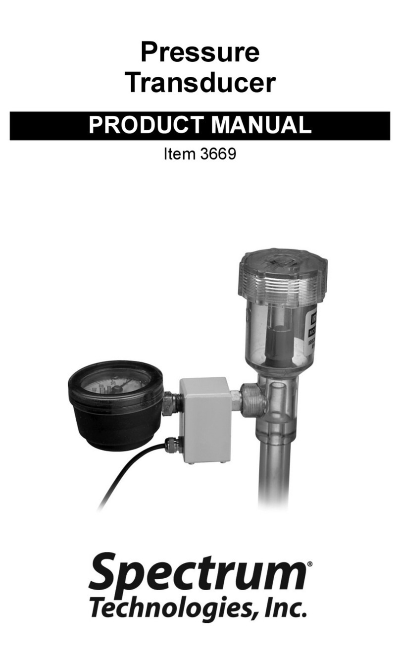 Spectrum 3669 product manual