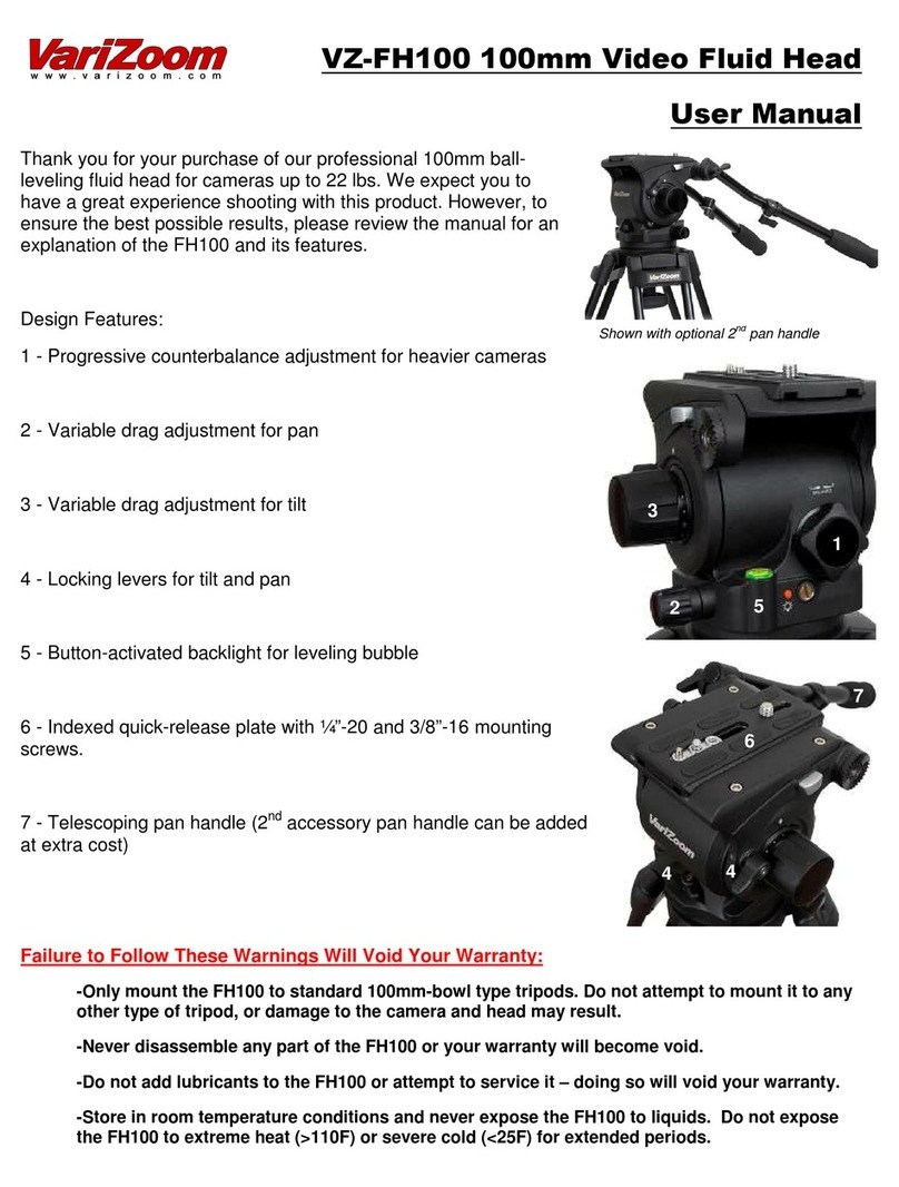 VARIZOOM VZ-FH100 user manual