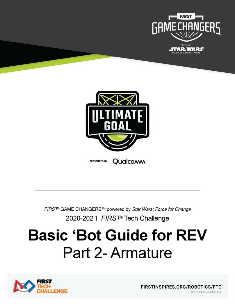 Star Wars FIRST GAME CHANGERS REV User manual