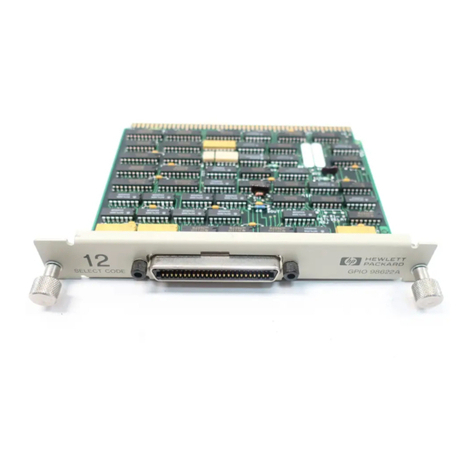 HP 98568A User manual HP 98568A User manual