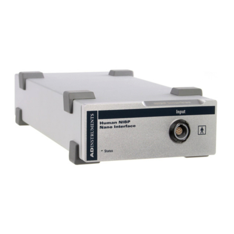 ADInstruments Human NIBP Nano User manual ADInstruments Human NIBP Nano User manual