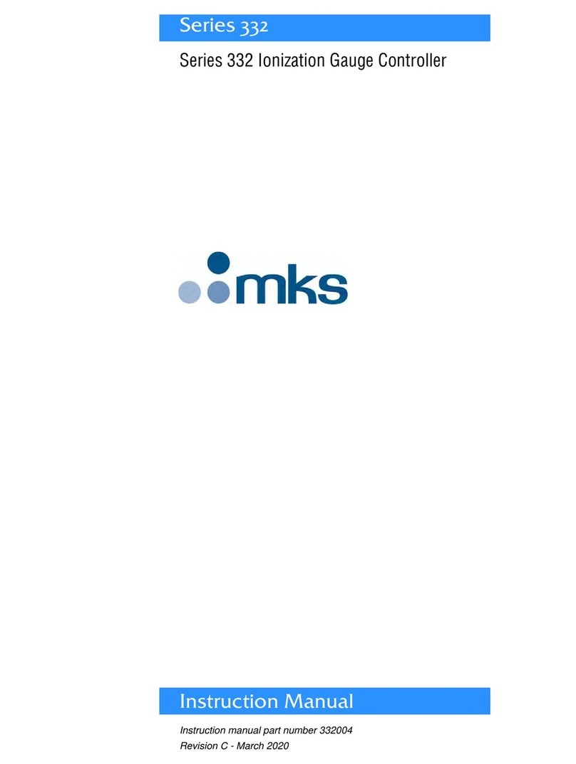 MKS 332 Series User manual
