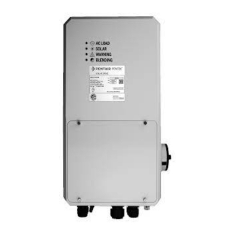 Pentair PENTEK PSD25PB Installation and operation manual