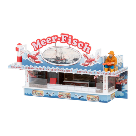 Faller SEA FISH FAIRGROUND BOOTH User manual