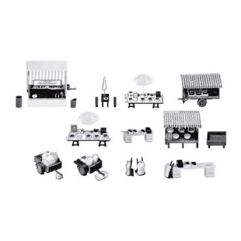 Faller MARKET STANDS AND CARTS quick start guide