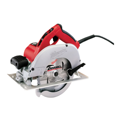 Milwaukee 6391 Operator's manual