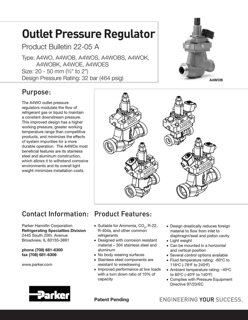 Parker A4WO User manual