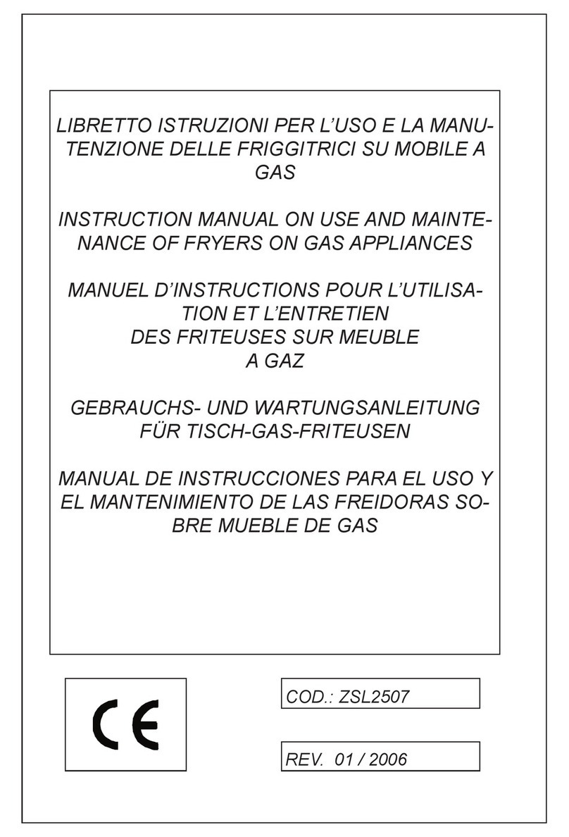 Bartscher 13FG Instruction manual