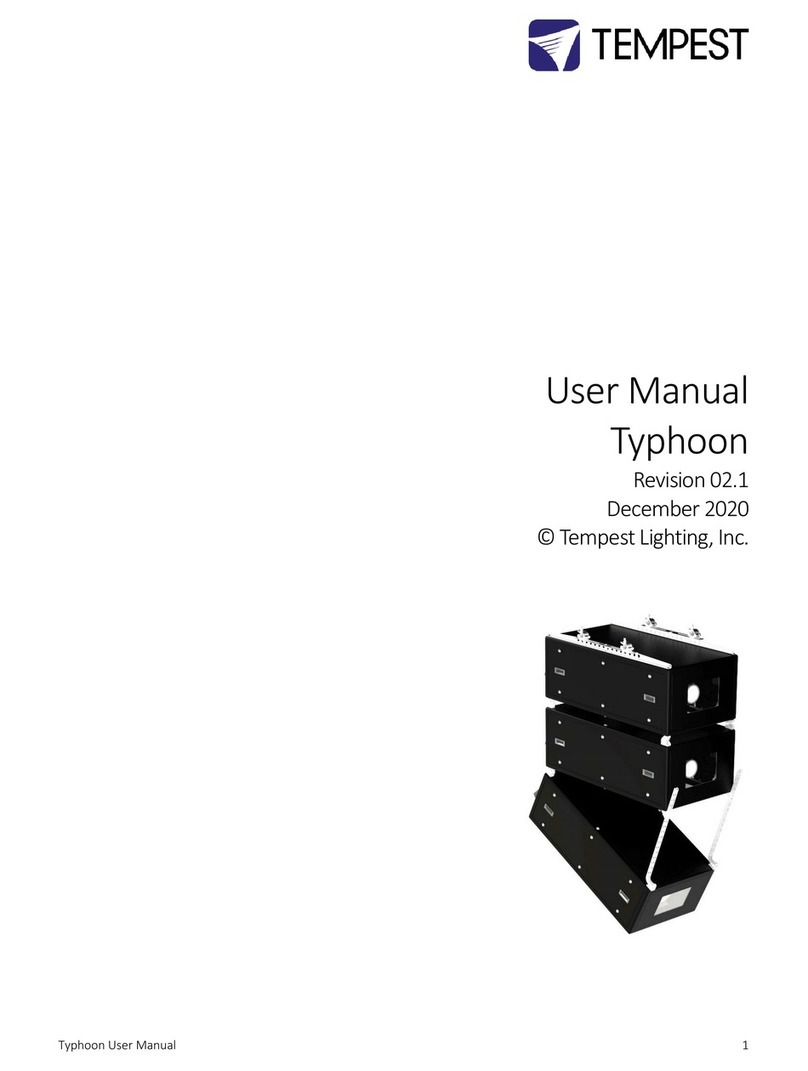Tempest Typhoon 54.100 user manual