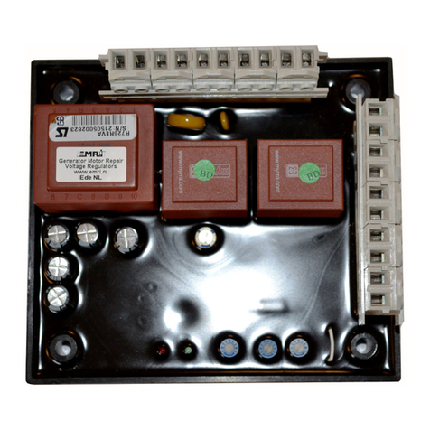 Leroy-Somer R 726 Connection and Adjustments