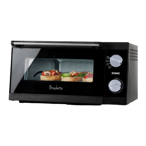 Linea 2000 DOMO BRUSCHETTA DO466GO User manual