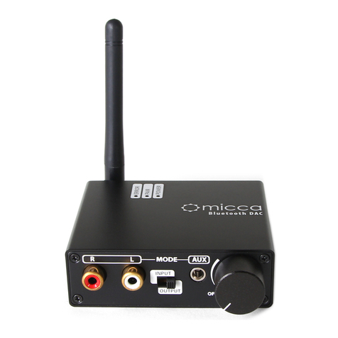 Micca LB-DAC owner's manual