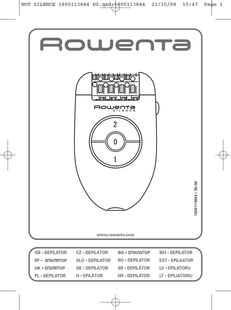 Rowenta SILENCE EP5244A0 manual