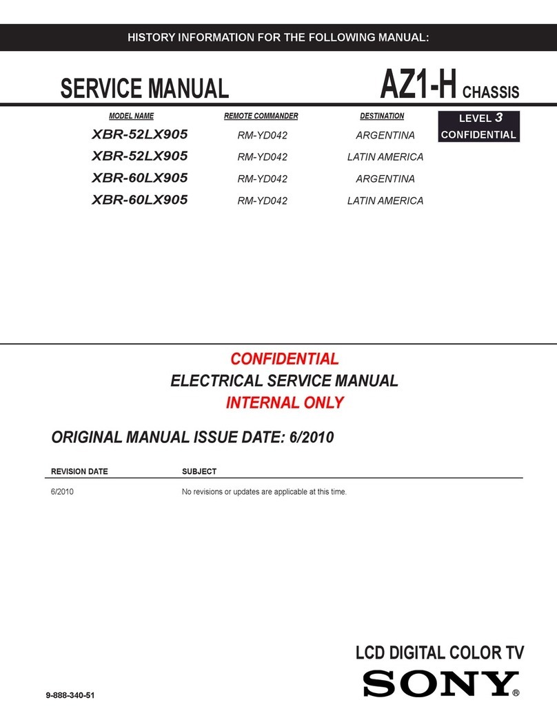 Sony XBR-52LX905 User manual