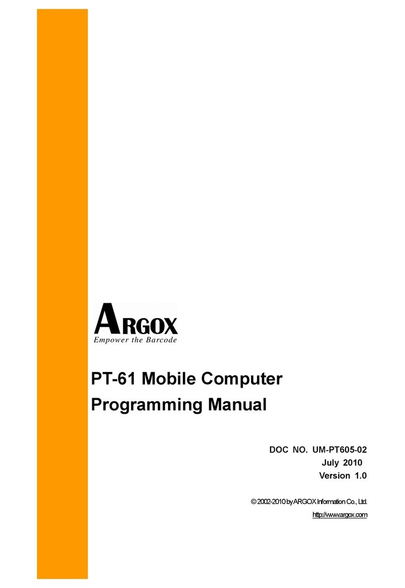 Argox PT-61 Owner's manual