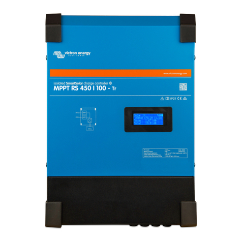 Victron energy Isolated SmartSolar MPPT RS 450/100 User manual