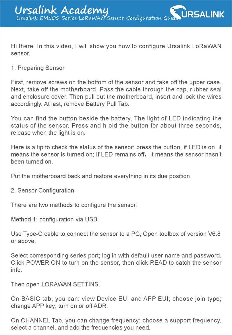 Ursalink EM500 Series User manual