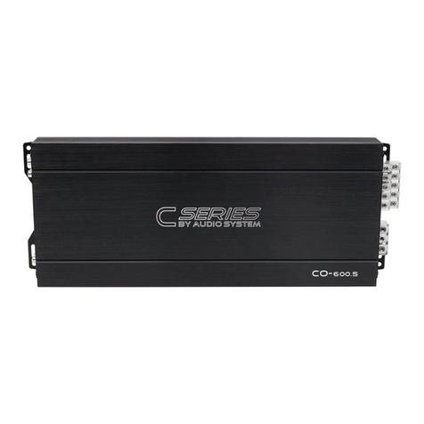 Audiosystem C Series manual