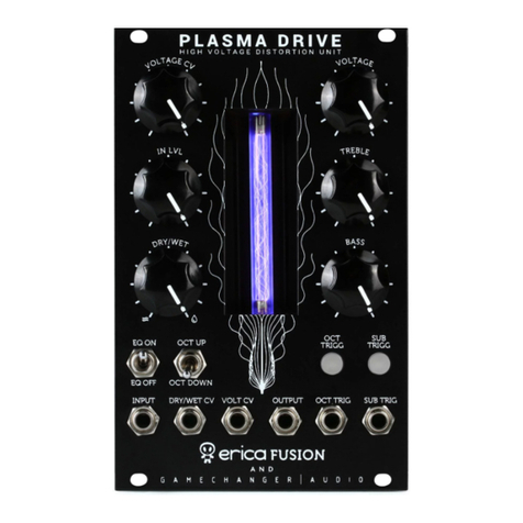 Erica Synths FUSION PLASMA DRIVE manual