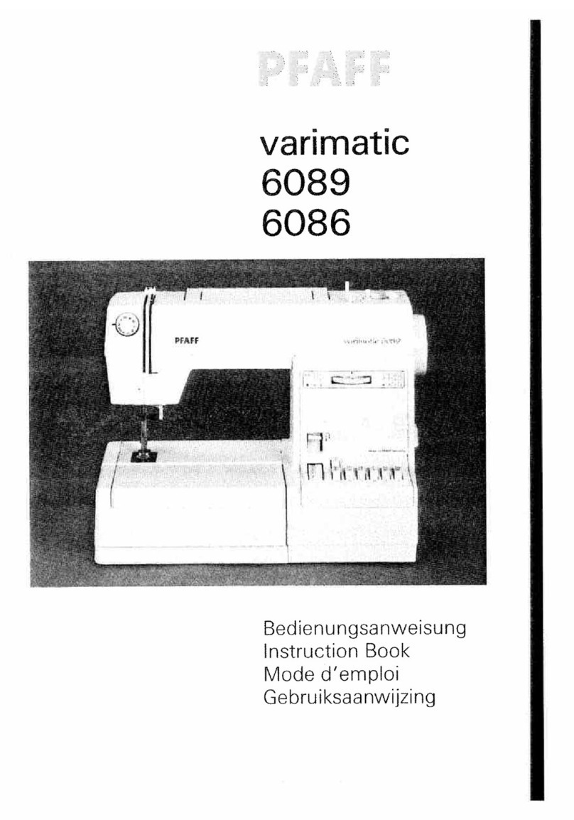 Pfaff varimatic 6089 User manual