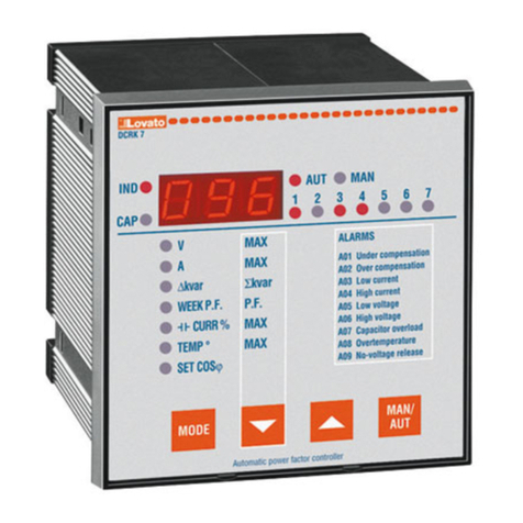 LOVATO ELECTRIC DCRK5 manual