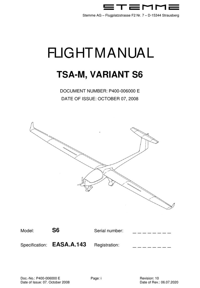 STEMME S6 Flight manual