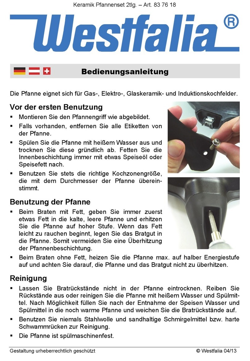 Westfalia 837618 instruction manual