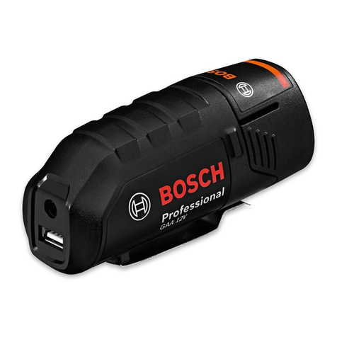 Bosch GAA12V-21 User manual
