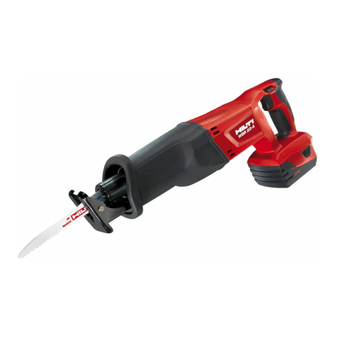 Hilti WSR 22-A User manual