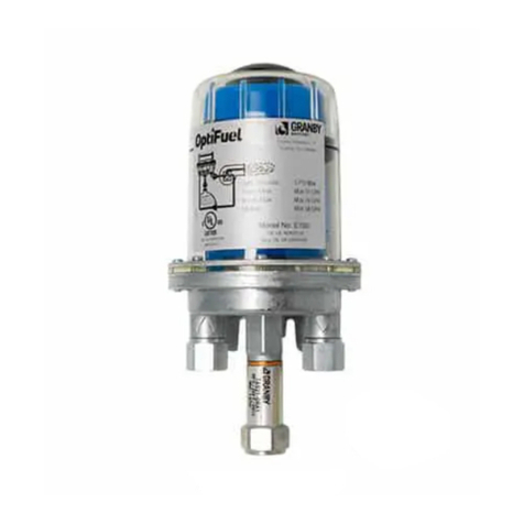 Granby OptiFuel E700 Installation, operation and service manual