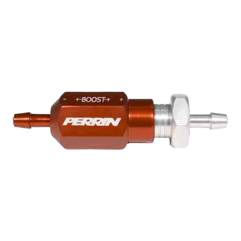 Perrin MANUAL BOOST CONTROLLER User manual