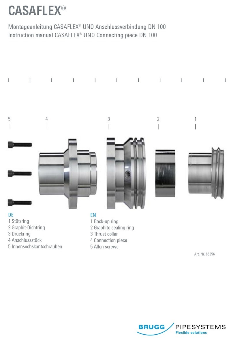 Brugg Pipesystems CASAFLEX UNO instruction manual
